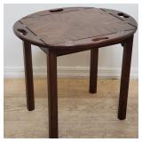 Knob Creek mahogany butlers table