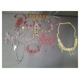 Group of costume jewelry