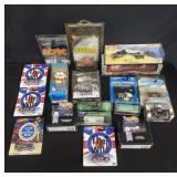 Group of collectible toy cars