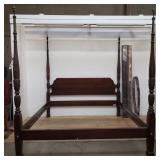 Ethan Allen mahogany king size bed