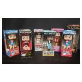 Collection of Funko Betty Boop bobble heads