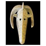 Vintage African-style wood mask