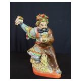 Vintage Chinese porcelain Guan Yu figure