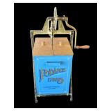 Vintage Dazey metal butter churn