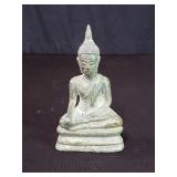 Vintage bronze Thai Buddha figure