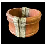Vintage tribal wood bracelet