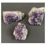 Group of amethyst specimen