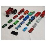 22 diecast Tootsie Toy cars USA made