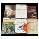 Lot of 6 art books
