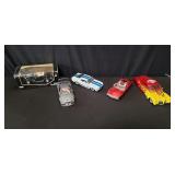 Group of die cast muscle cars