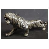 Chinese pottery tiger sculpture