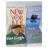 Group of coffee table books