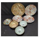 Group of Chinese and Japanese porcelain plates