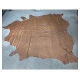 Brown leather hide