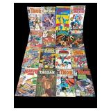 Lot of 16 vintage DC & Marvel comic books