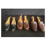 3 pairs of Ralph Lauren footwear loafers
