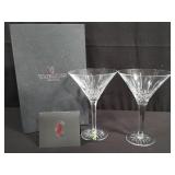 Waterford crystal Lismore martini glass