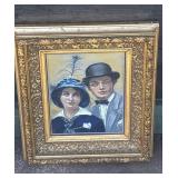 Lois Blake Dutro gouache portrait painting