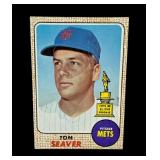 Tom Seaver 1968 Topps baseball card