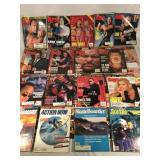 Collectible magazines: WWF, Raw, Skateboarding
