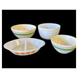 Lot of vintage ceramic & glass dishes