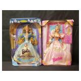 Pair of Barbie dolls