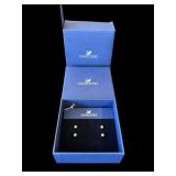 Swarovski crystal stud earrings