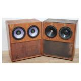 Pair of KLH model one speakers
