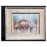 Signed La Frette oil painting on canvas