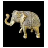Vintage brass elephant