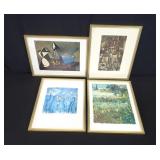 Monet, Van Gogh, Picasso prints
