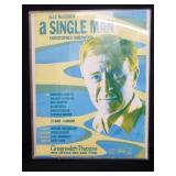 A single man by Christopher Isherwood poster print