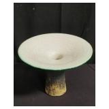 Mid-century modern ceramic candle holder made in