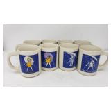 Group of Morton Salt mugs