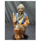 Chinese Ming Dynasty-style mud-ware figure