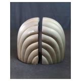 Vintage brass bookends