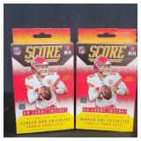 2 Panini factory sealed 2021 Score football