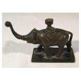 Antique Chinese bronze snuff opium container