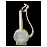 Vintage GAB Tenn pewter handled flask