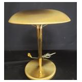 Mid-century modern style metal mushroom table