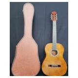 Estrella acoustic guitar with case