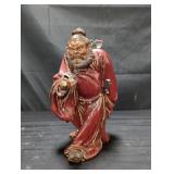Chinese Zhong Kui pottery figurine