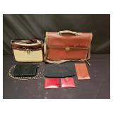 Group of vintage handbags