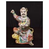 Chinese Quig dynasty style porcelain figurine