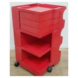 Joe Colombo Boby for Bieffeplast Italian red