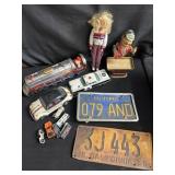 Box of vintage miscellaneous