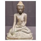 Antique Burmese Mandalay style bronze Buddha