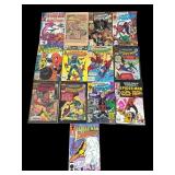 Lot of 13 vintage Marvel comic books