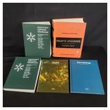 Group of medical books