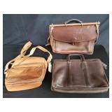 Group of vintage Coach bags